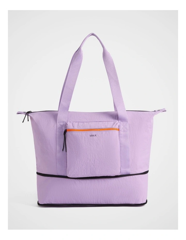 TREK. Packable Tote in Violet image 1