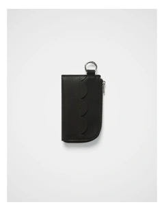 Zip Card Wallet in Black