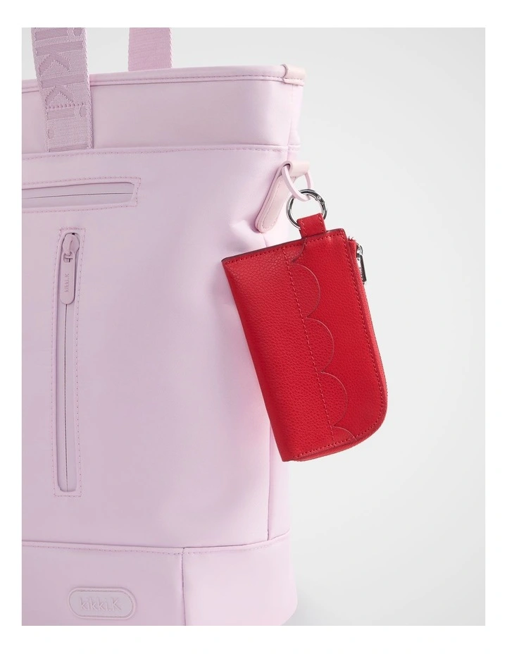 Zip Card Wallet in Poppy image 4