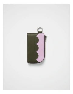 Zip Card Wallet in Sugar Olive