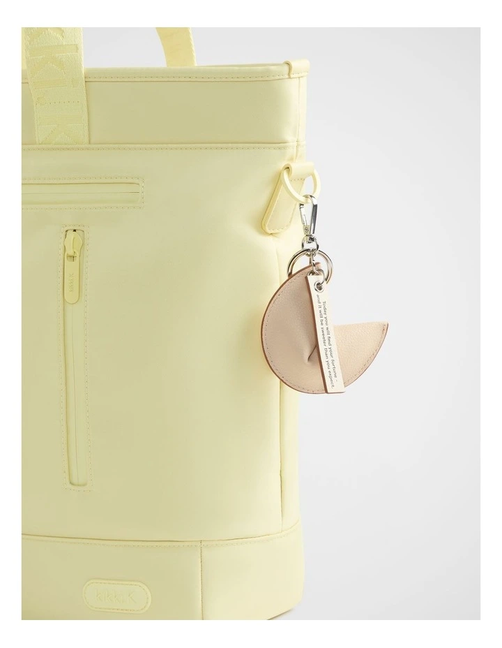 Personalise-It Bag Charm Keyring in Fortune image 2
