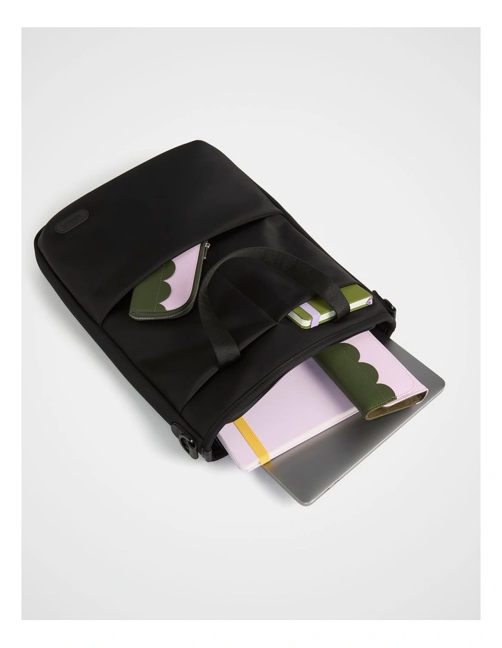 Go Series Laptop Tote in Black image 2