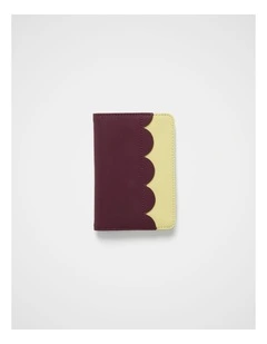 Passport Holder in Butter Plum