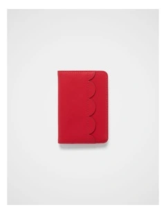 Passport Holder in Poppy