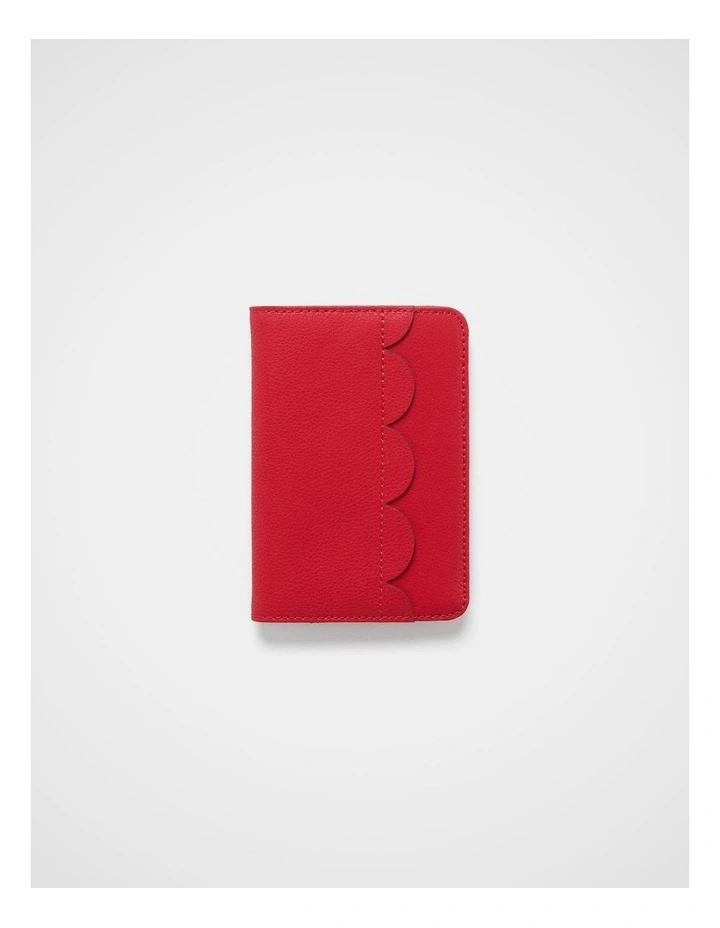 Passport Holder in Poppy image 1