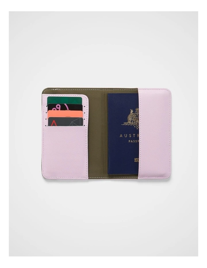 Passport Holder in Sugar Olive image 2