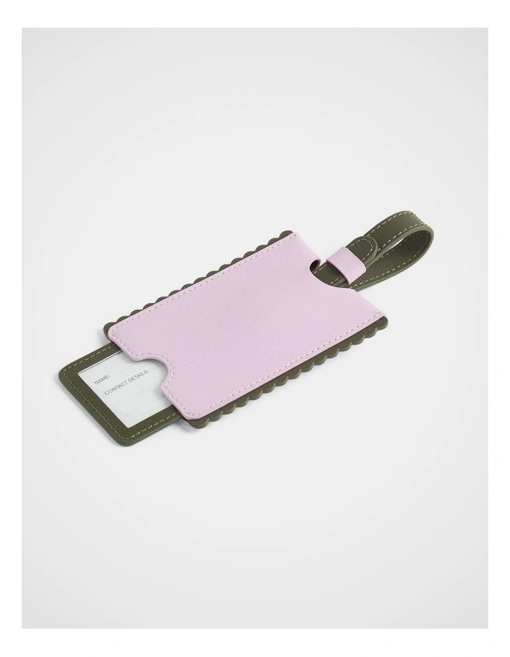 Luggage Tag in Sugar Olive image 2