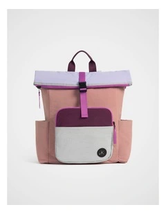 Play Convertible Backpack in Raspberry