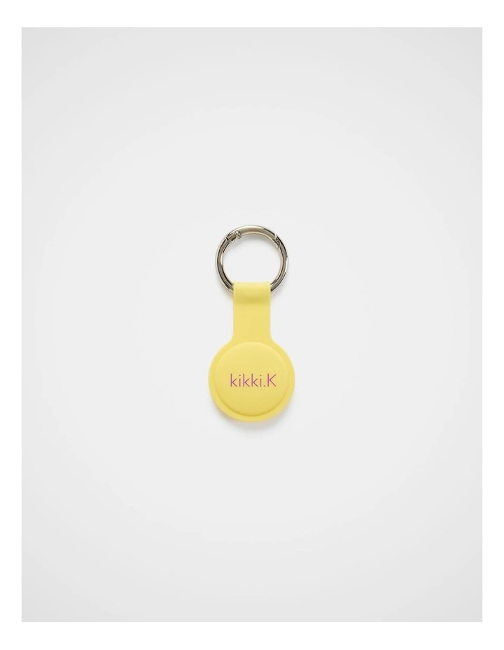 Silicone Holder For Air Tag in Yellow image 1