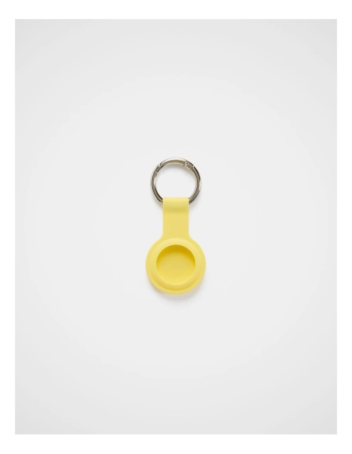 Silicone Holder For Air Tag in Yellow image 2