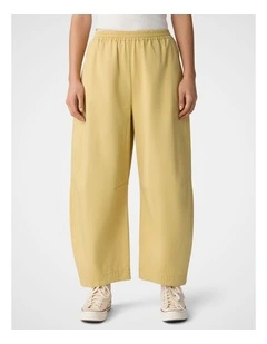 Twill Barrel Pant in Dijon