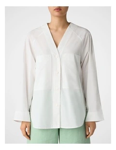Petal Shirt in White
