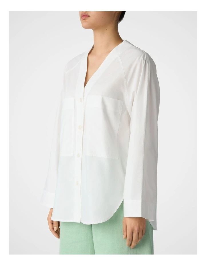 Petal Shirt in White image 2