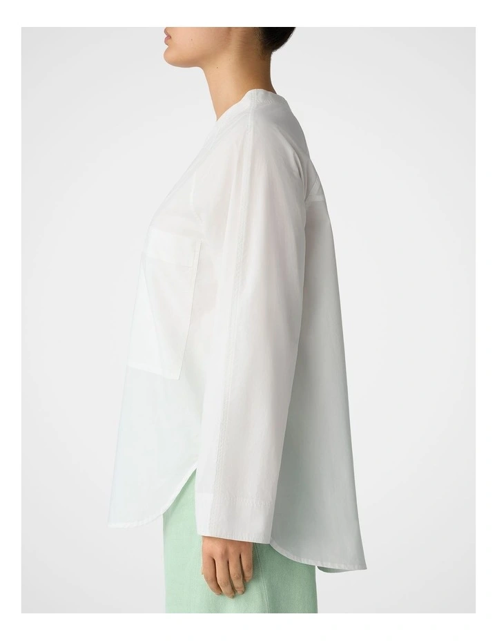 Petal Shirt in White image 5