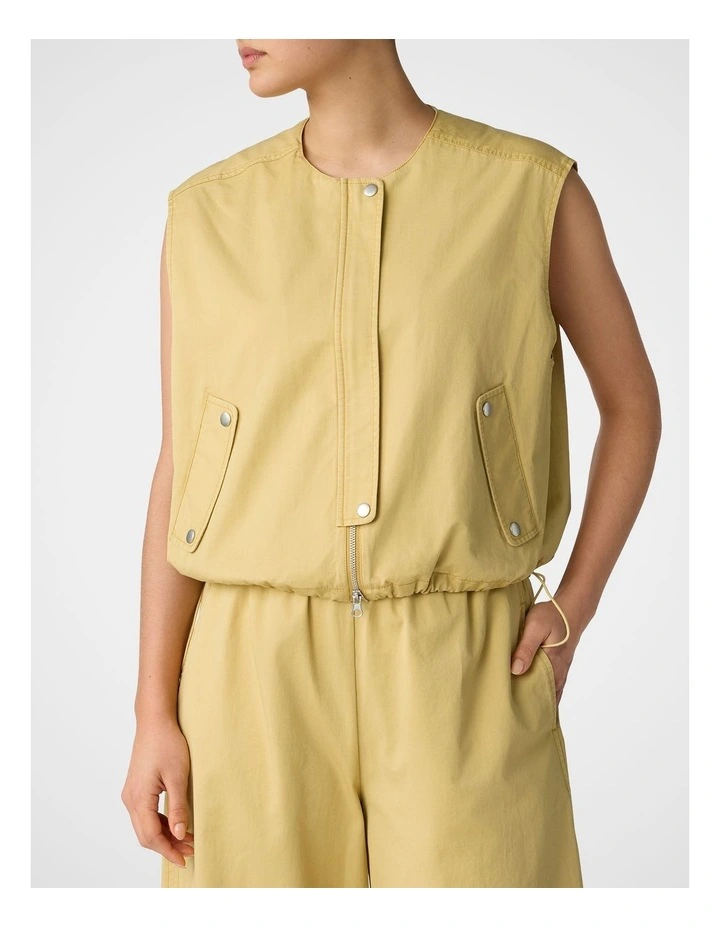 Safari Vest in Dijon image 1