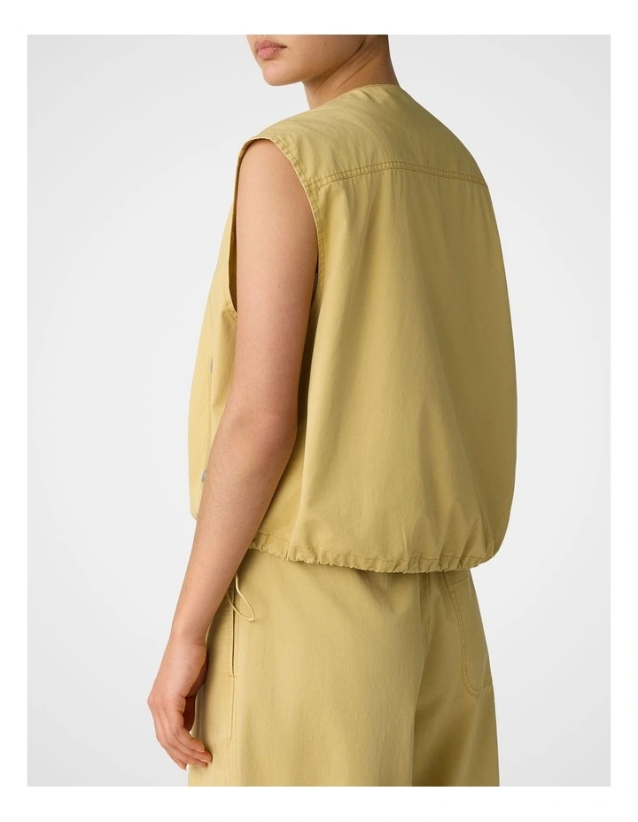 Safari Vest in Dijon image 2