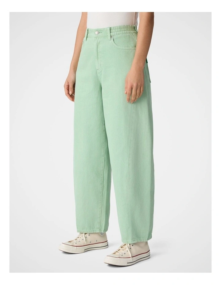 Portside Barrel Jean in Mint image 3