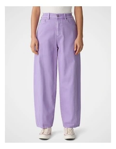 Portside Barrel Jean in Violet