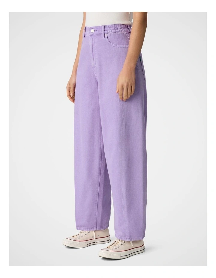 Portside Barrel Jean in Violet image 3