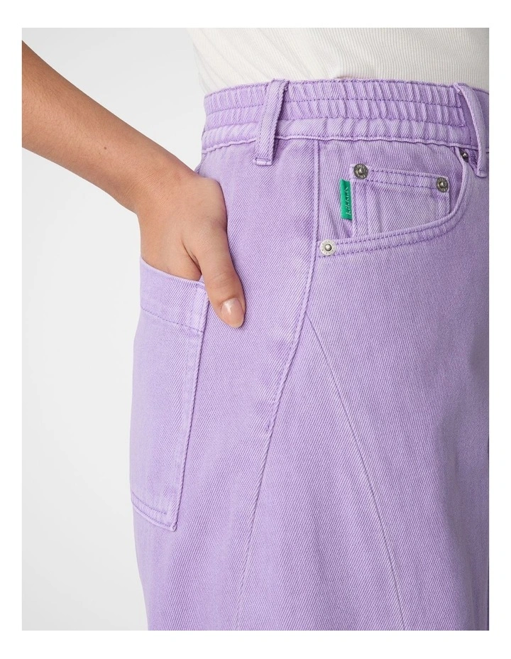 Portside Barrel Jean in Violet image 4