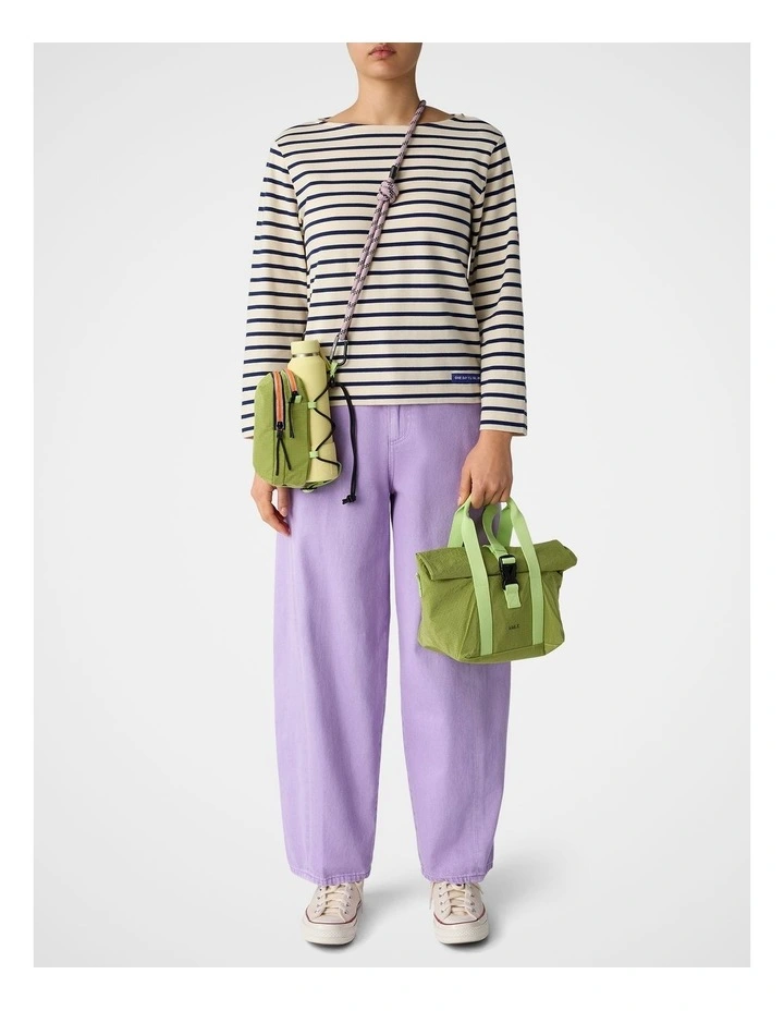 Portside Barrel Jean in Violet image 5