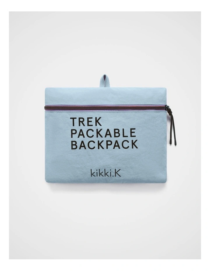 TREK. Packable Backpack in Cloud image 2