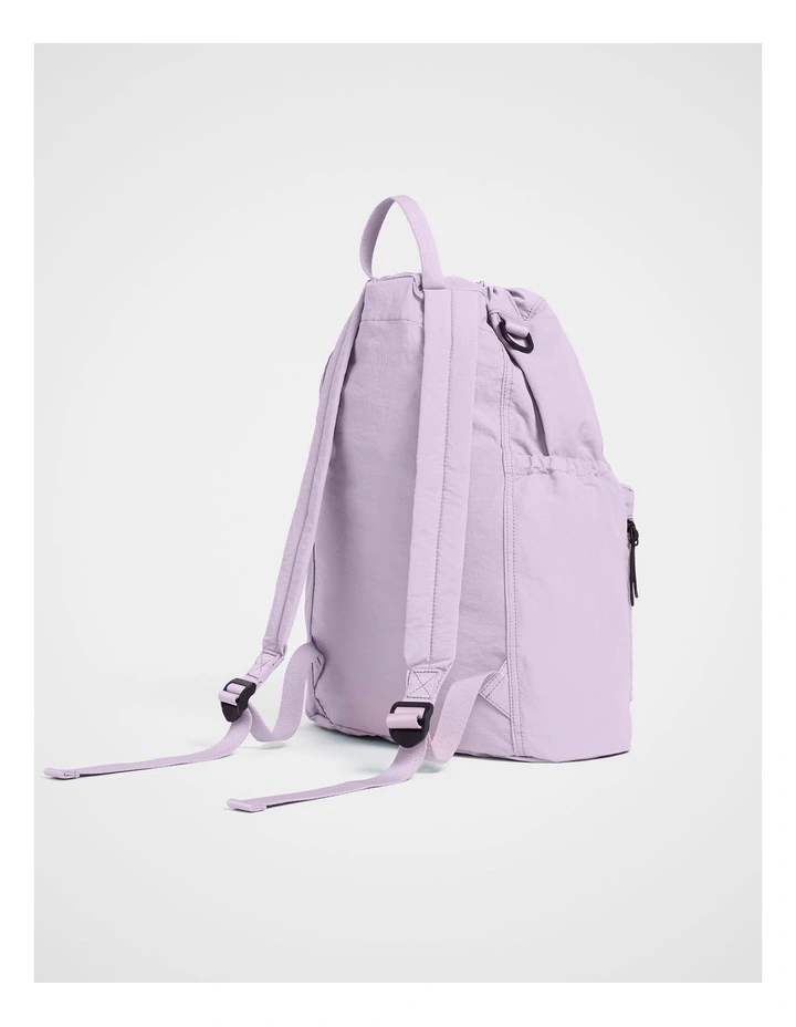 TREK. Packable Backpack in Sugar image 5