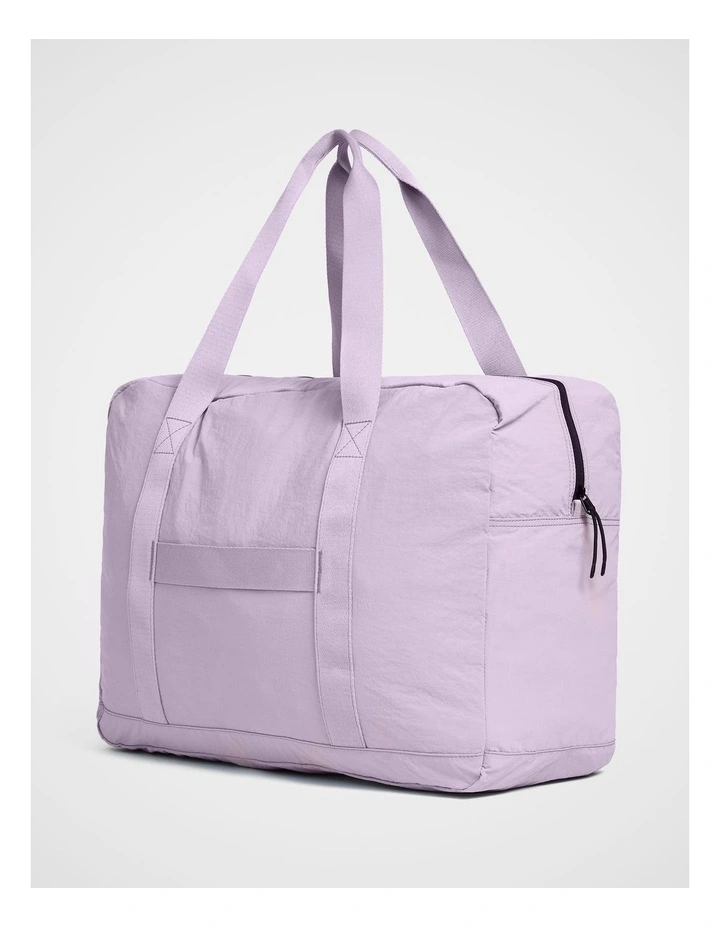 TREK. Packable Duffel in Sugar image 4