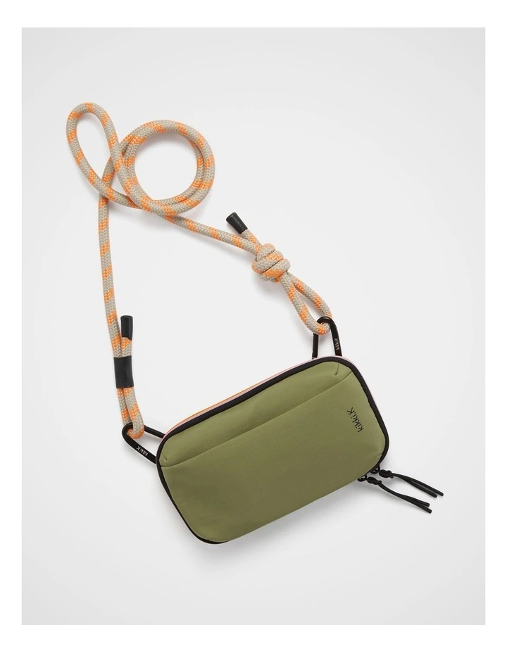 TREK. Travel Crossbody in Moss image 4