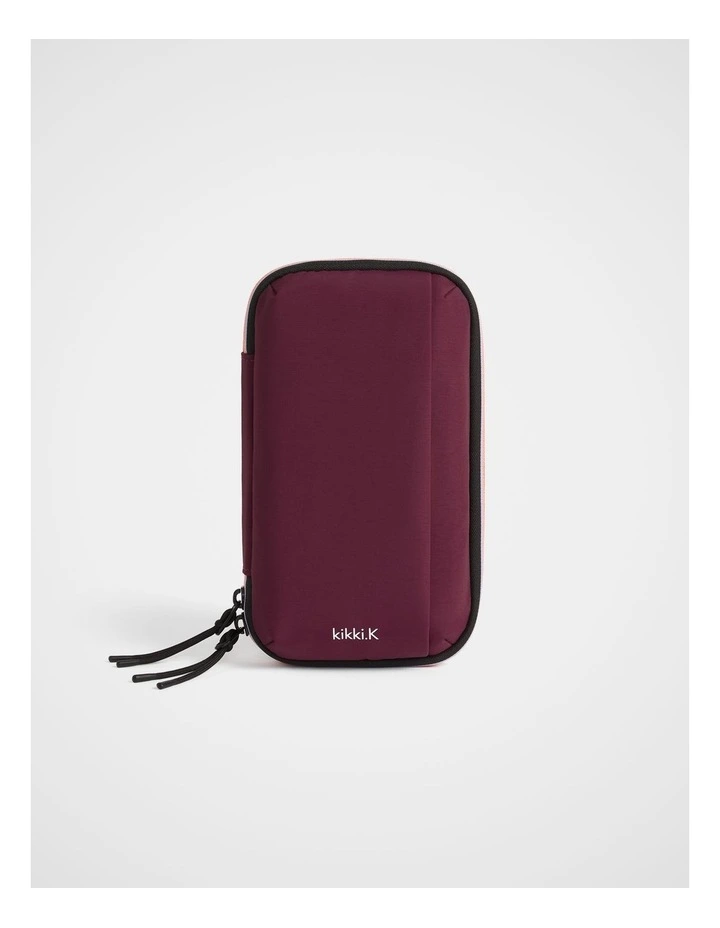 TREK. Travel Crossbody in Plum image 1