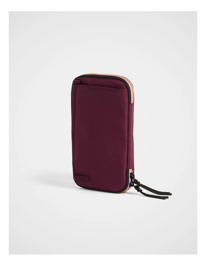 TREK. Travel Crossbody in Plum image 2