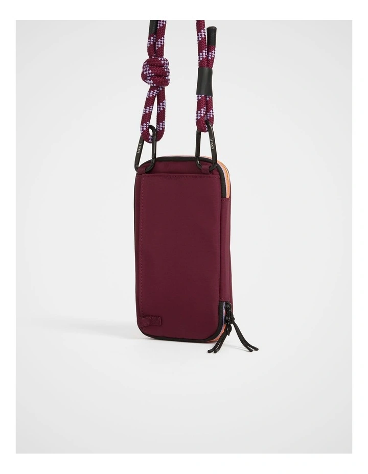 TREK. Travel Crossbody in Plum image 4