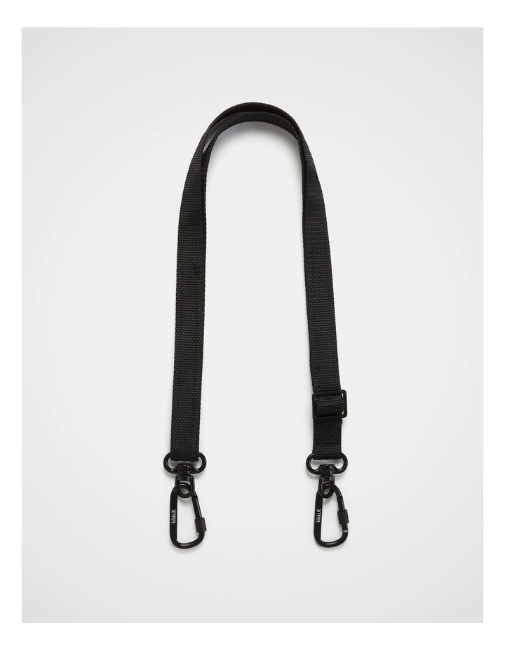 TREK. Travel Webbing Strap 25mm in Black image 1