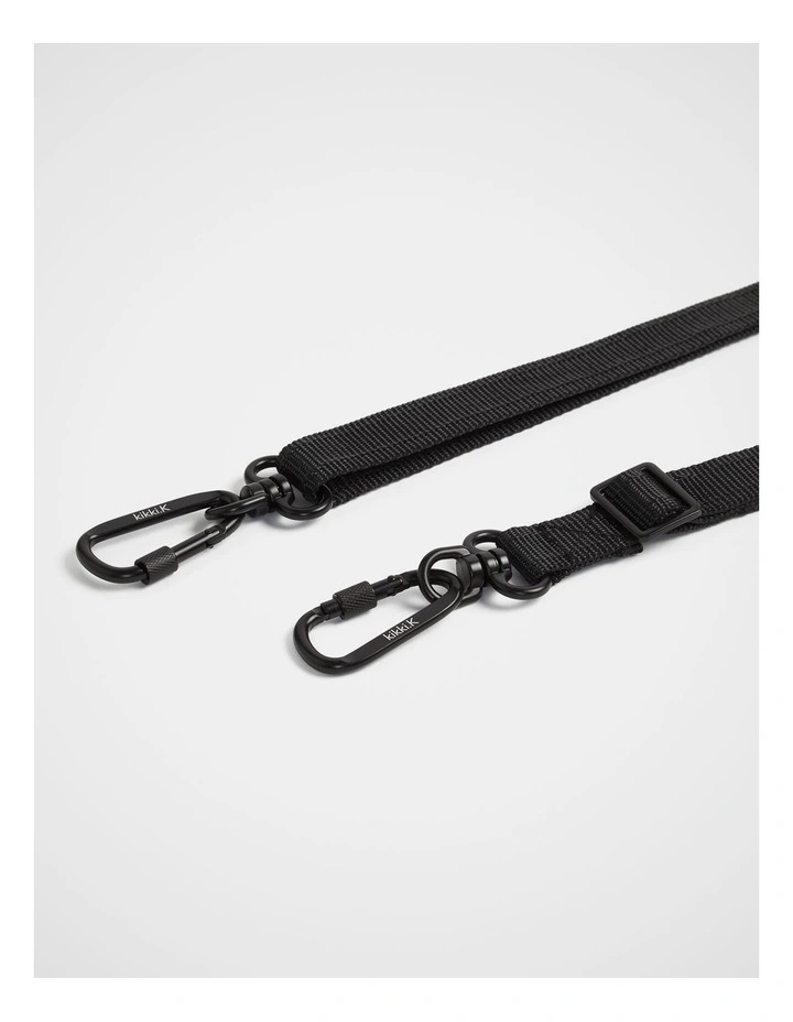 TREK. Travel Webbing Strap 25mm in Black image 2