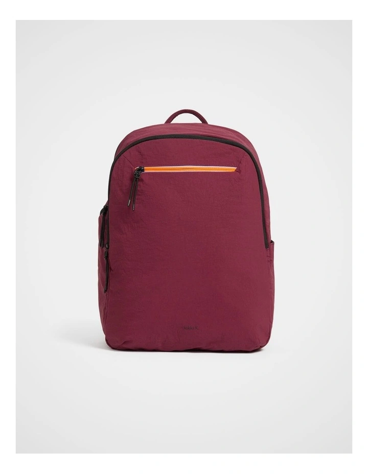 TREK. Backpack in Cherry image 1