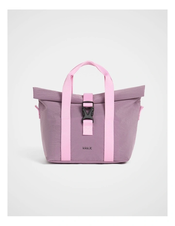 TREK. Roll Up Lunch Bag Ripstop in Sugar image 1