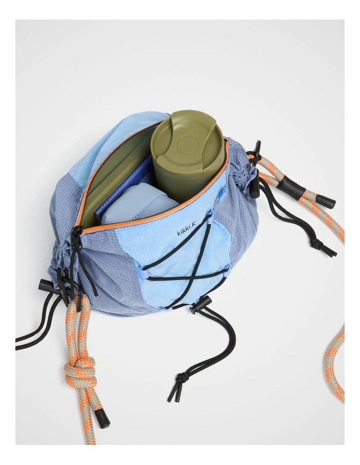 TREK. Mini Sling Bag Ripstop in Cloud image 4