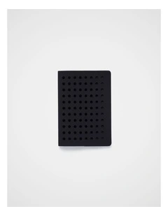 TREK. Silicone Passport Holder in Black