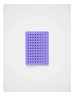 TREK. Silicone Passport Holder in Purple