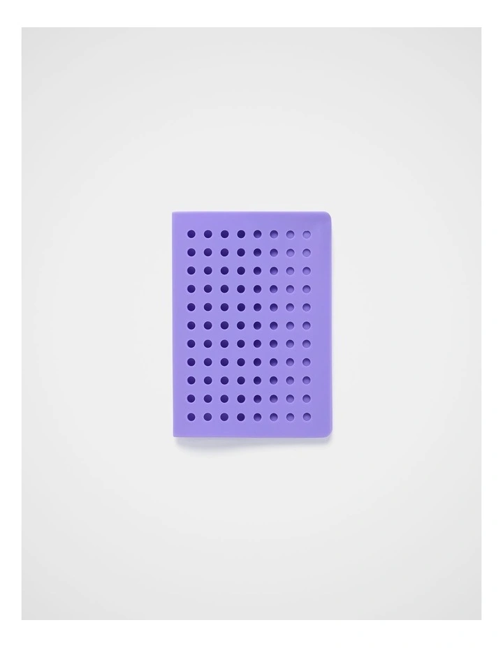 TREK. Silicone Passport Holder in Purple image 1