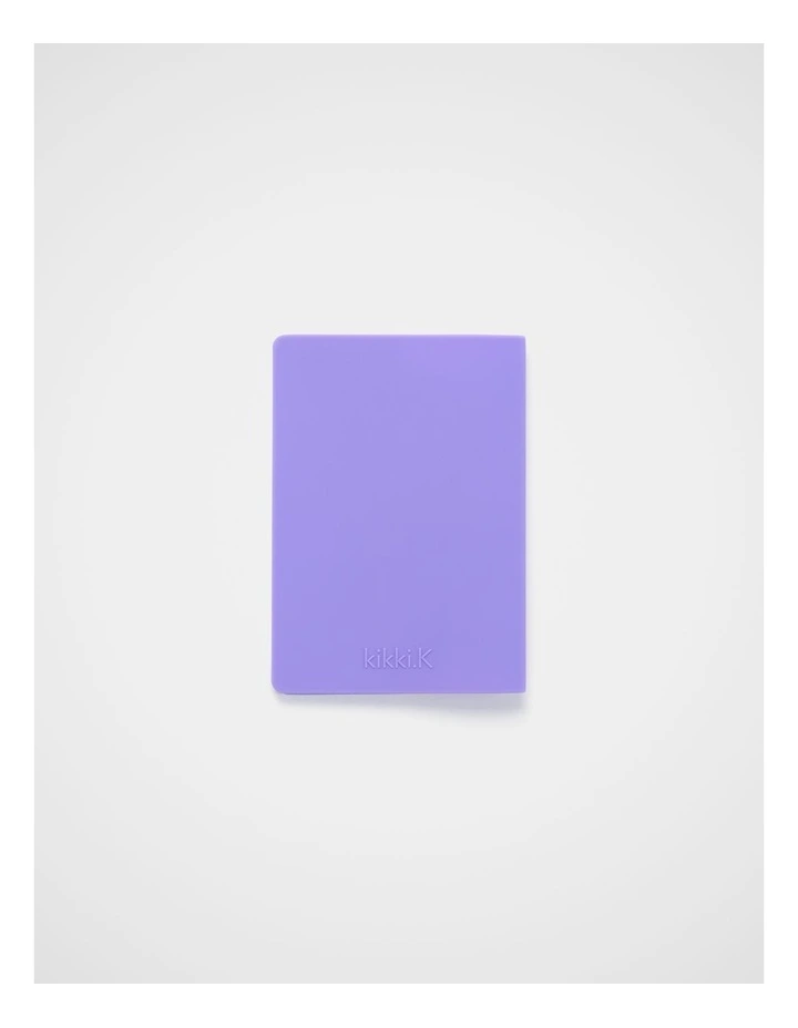 TREK. Silicone Passport Holder in Purple image 4