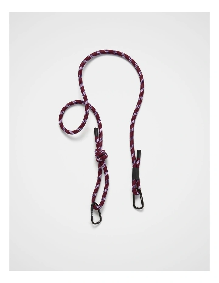 Trek. Rope Strap 10mm in Cherry image 1