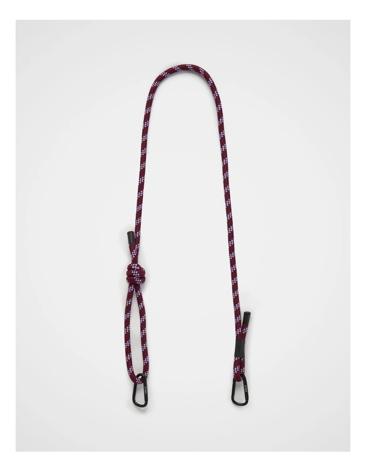 Trek. Rope Strap 10mm in Cherry image 3