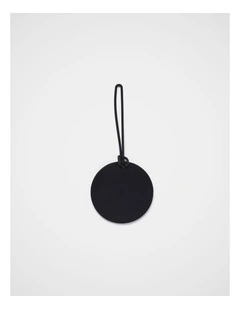TREK. Silicone Luggage Tag in Black