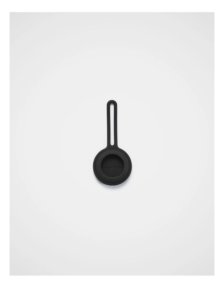 Trek. Silicone Holder For Airtag in Black image 1
