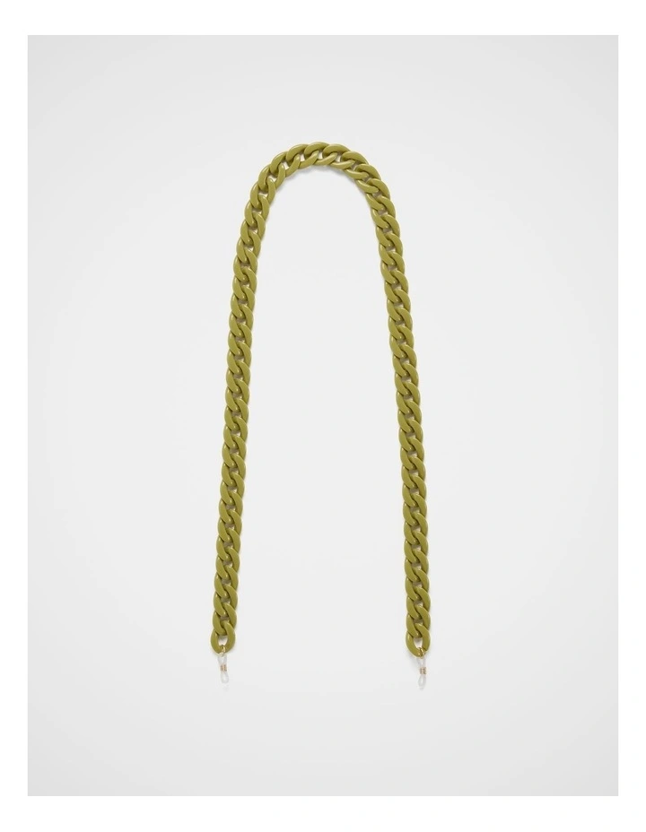 Sunglass Chain in Olive image 3
