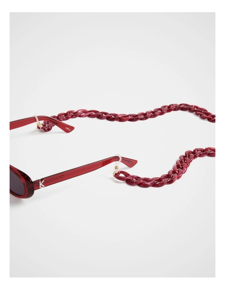 Sunglass Chain in Plum image 2