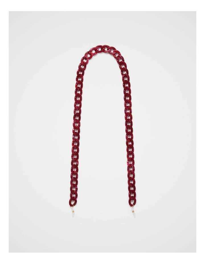 Sunglass Chain in Plum image 3