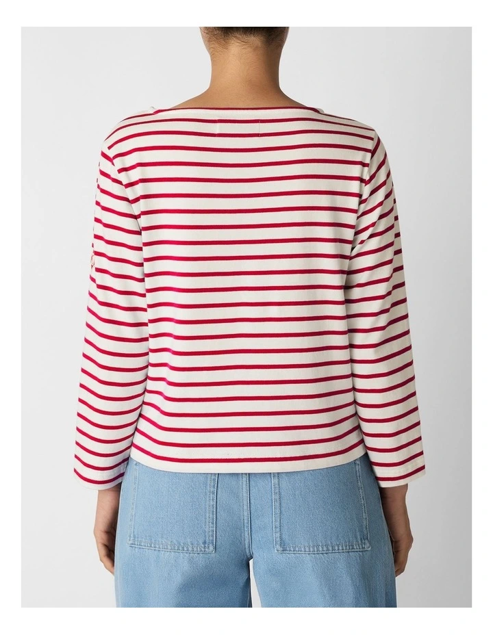 Breton Stripe Tee in Assorted image 2