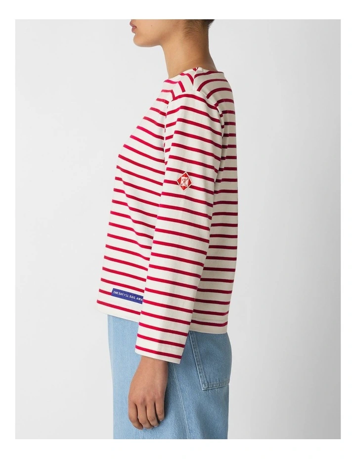 Breton Stripe Tee in Assorted image 3